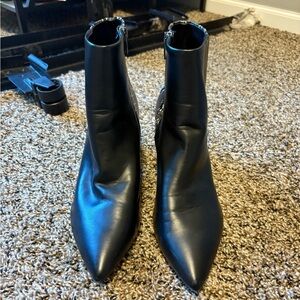 Nine West Black Ankle Booties